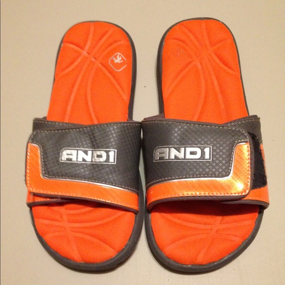 And1 memory foam sandals Clearance